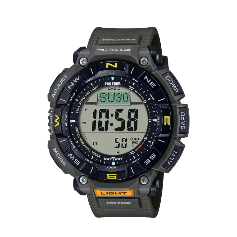 CASIO 卡西欧 Pro Trek Bio Mass系列 男士太阳能手表 PRG-340-3 1104.83元含税包邮