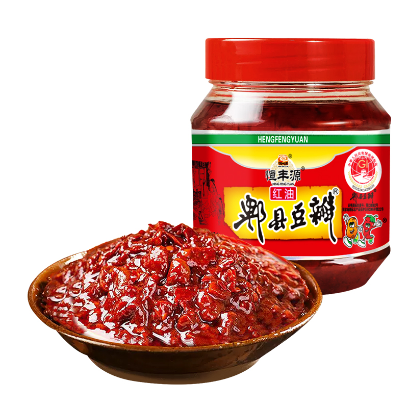 88VIP：恒丰源 郫县红油豆瓣酱 500g 7.51元