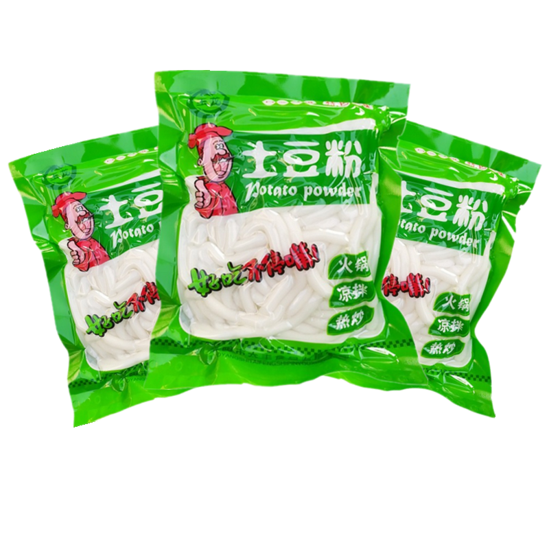 启蛰 土豆粉马铃薯粉条火锅麻辣烫食材 3袋土豆粉/每袋300g(1.8kg) 7.5元