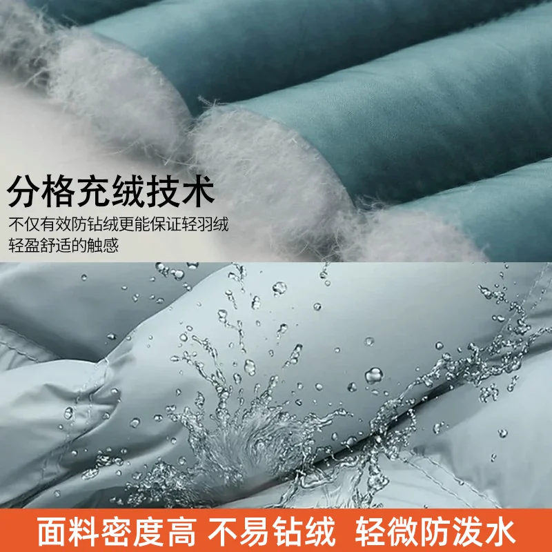 YAYA 佟丽娅明星同款鸭鸭轻薄羽绒服2026秋冬新款保暖连帽休闲内胆外套 90元 - 86线报