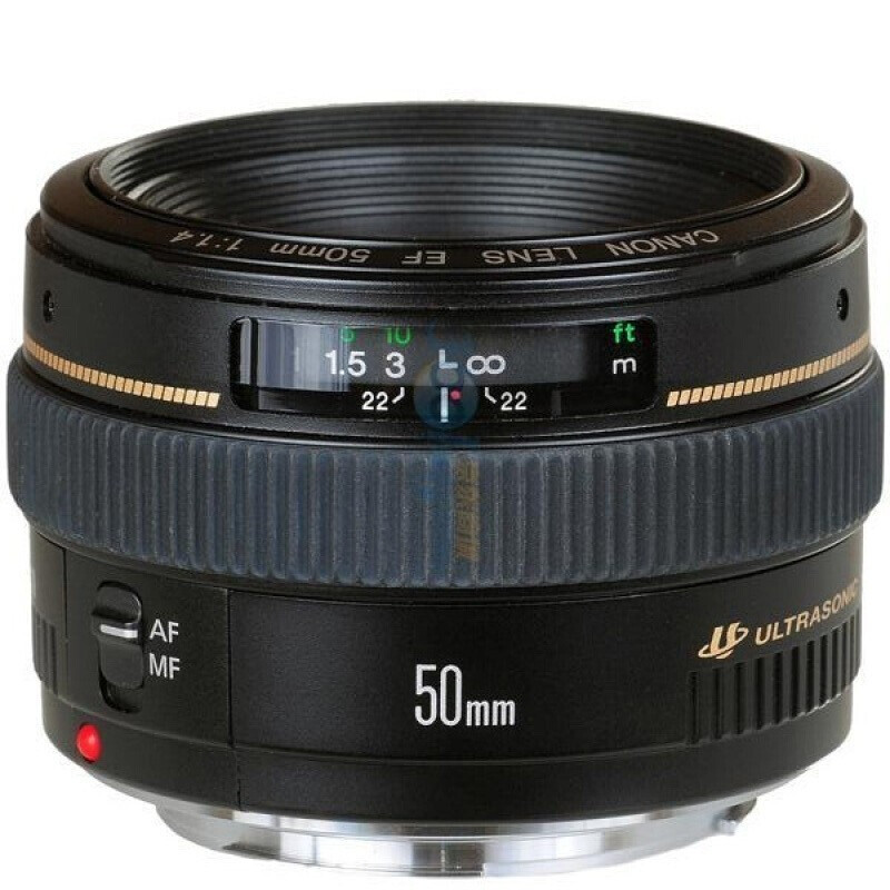 Canon 佳能 EF 50mm F1.4 USM 标准定焦镜头 佳能EF卡口 58mm 2599元（需用券）
