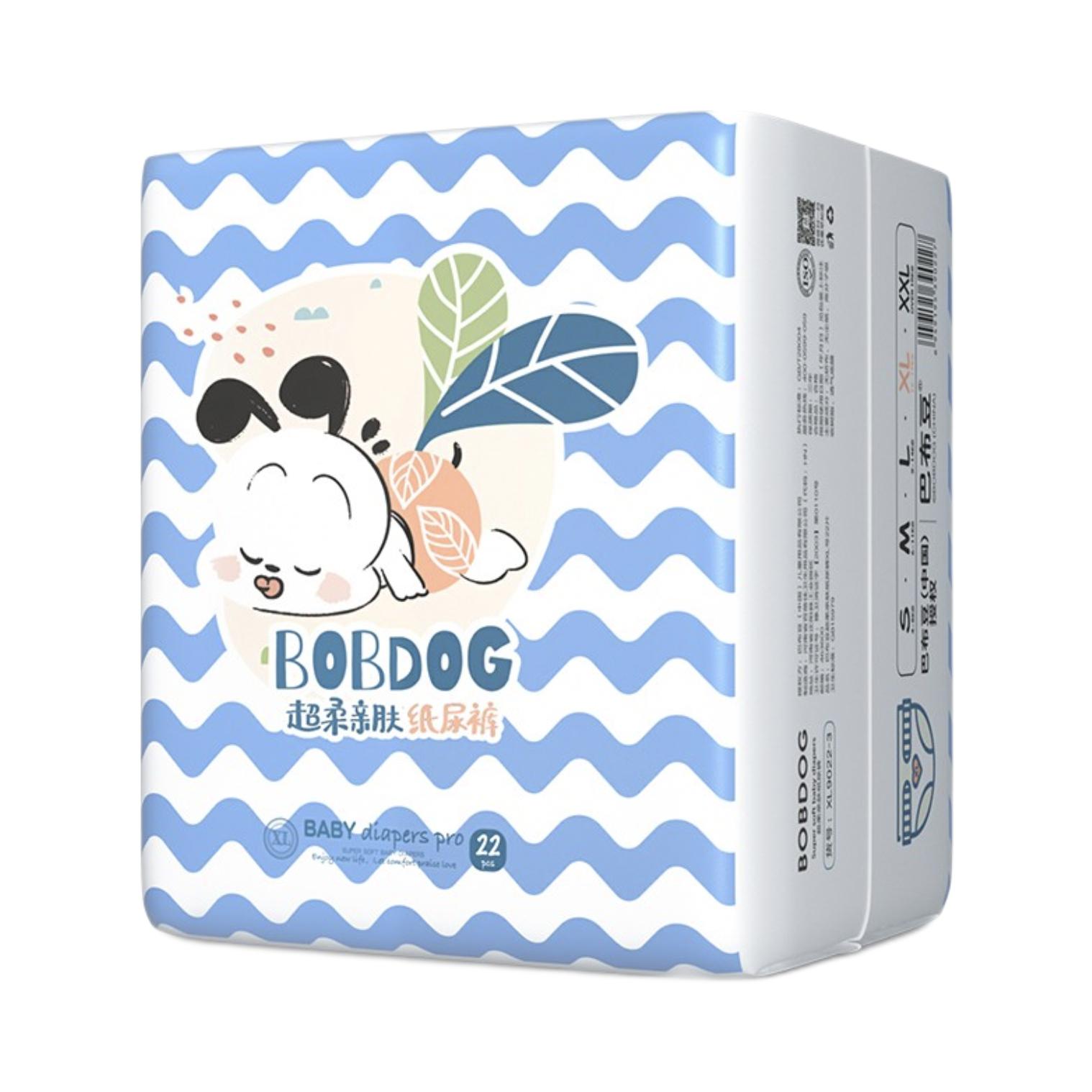 移动端、京东百亿补贴：BoBDoG 巴布豆 小波浪 婴儿纸尿裤 XL22片 20.79元