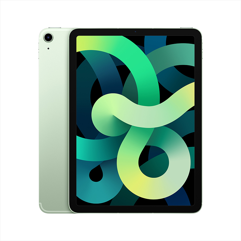 苹果(Apple) iPad Air 10.9英寸平板电脑( 2020年款64G WLAN+Cellular版/A14/触控ID/全面屏MYHQ2CH/A)绿色 券后4499元