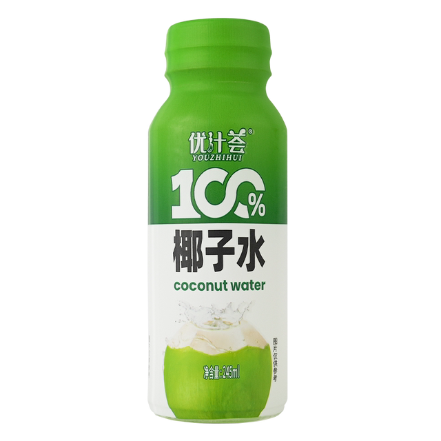 pukou 葡口 100%椰子水 245ml*10瓶 9.9元包邮（需用券）