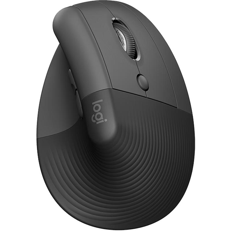 罗技 Lift 2.4G蓝牙 双模无线鼠标 4000DPI 黑色 299元