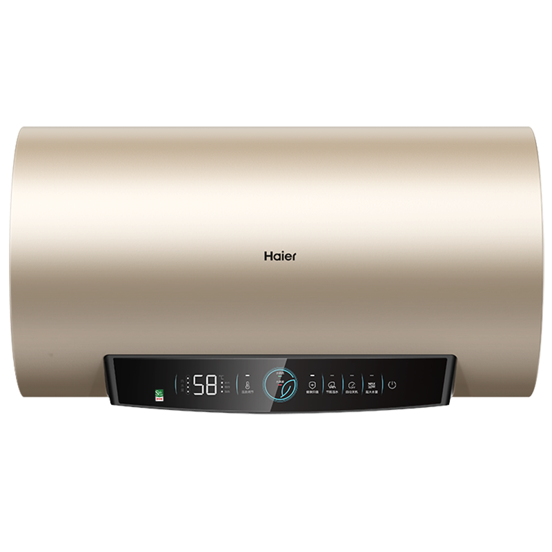 PLUS会员：Haier 海尔 60升电热水器家用储水式2200W 安全防电墙 EC6001-PD3(U1) 803.0