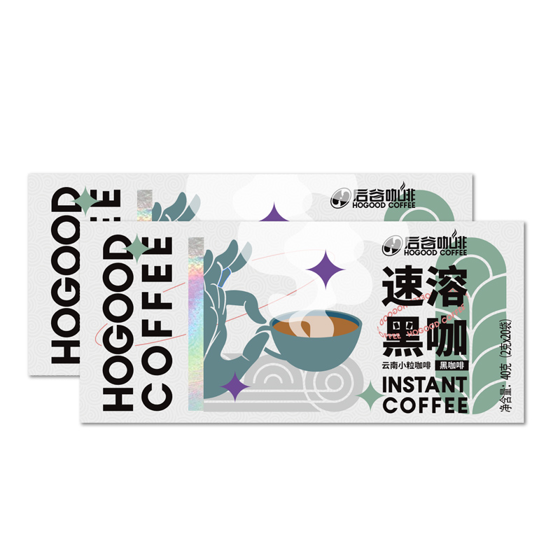 HOGOOD COFFEE 后谷咖啡 速溶黑咖啡 40袋 14.9元包邮（需用券）