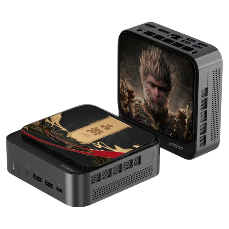 吾空 锐龙7-8845HS迷你主机minipc台式电脑低功耗办公小主机双2.5G网口全功能C