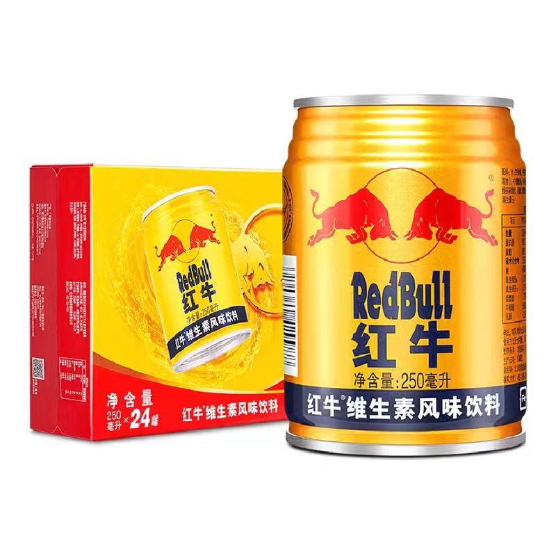 Red Bull 红牛 维生素风味饮料250ml*24罐 临期清仓 89元