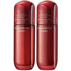 PLUS会员、38节：KanS 韩束 红蛮腰水 80ml+乳80ml*2件 91.1元（需领券，合45.55元/