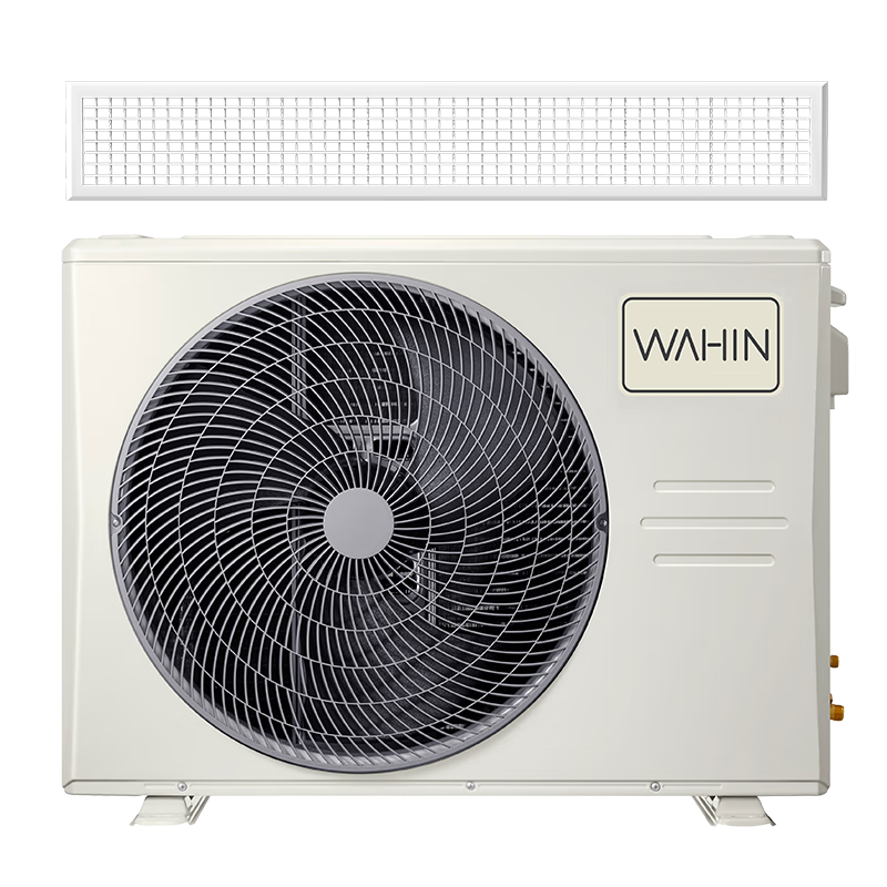 PLUS会员：WAHIN 华凌 中央空调 风管机一拖一 大3匹 新一级能效 嵌入式 变频