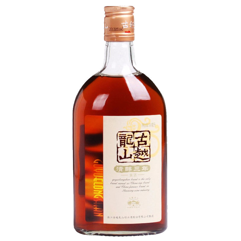 PLUS会员：古越龙山 清醇三年半甜型绍兴黄酒 500ml *2件 17.8元（合8.9元/件）