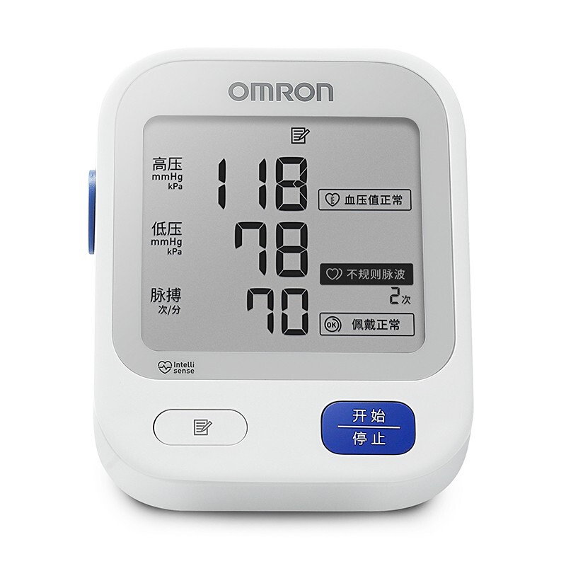 OMRON 欧姆龙 家用上臂式医用测量血压仪 U724J 239元