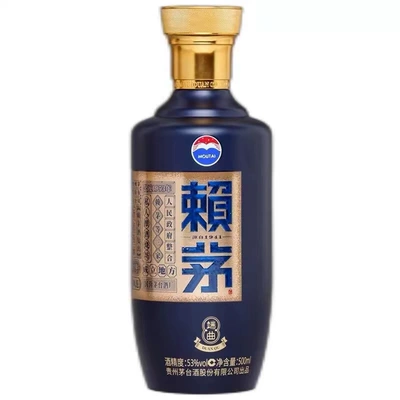 茅台 赖茅 端曲 53度 酱香型白酒 500ml 单瓶装 249.55元+6元淘金币 包邮（双重