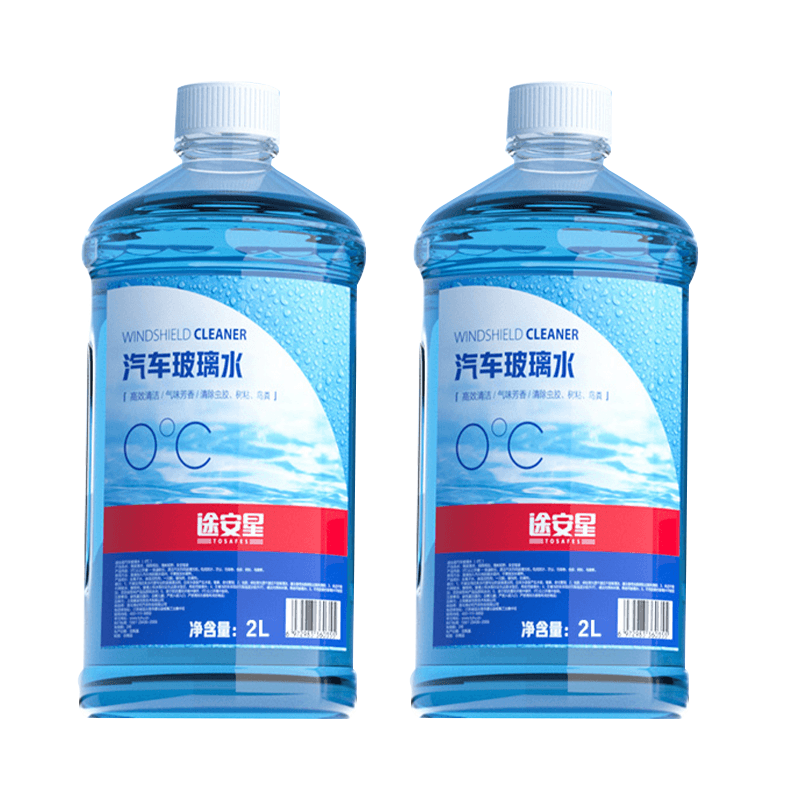 途虎 玻璃水 大桶玻璃水 -25℃（2L*2瓶装） 13.9元包邮（需用券）