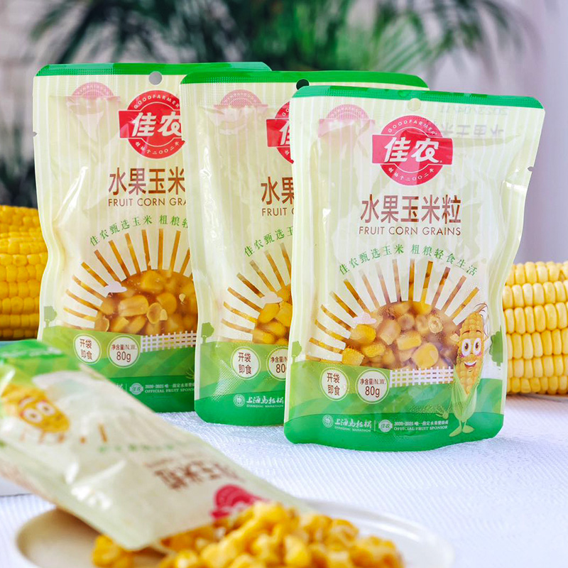 Goodfarmer 佳农 东北水果甜玉米粒 80g*10包 19.66元（需用券）