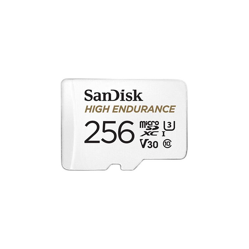 SanDisk 闪迪 HIGH ENDURANCE系列 Micro-SD存储卡 256GB（UHS-I、V30、U3） 168.11元（需用