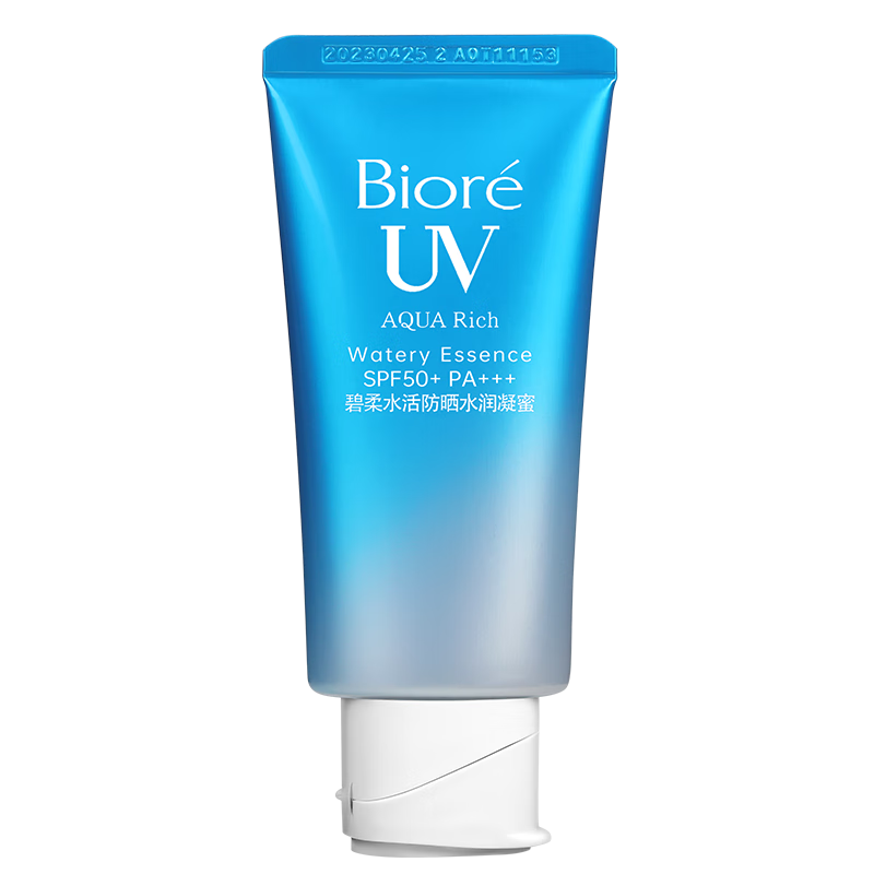 【合34.51元/件】“Biore 碧柔 水活防晒水润凝蜜 户外防水防汗 SPF50+ PA+++ 50g*2