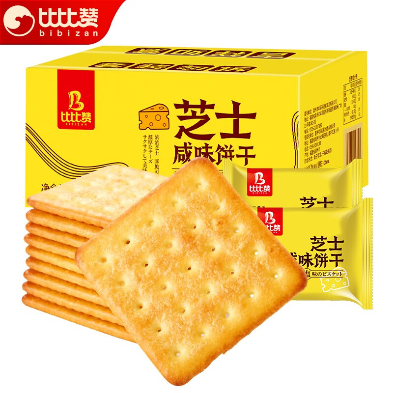 bi bi zan 比比赞 芝士咸味饼干 760g ￥11.84