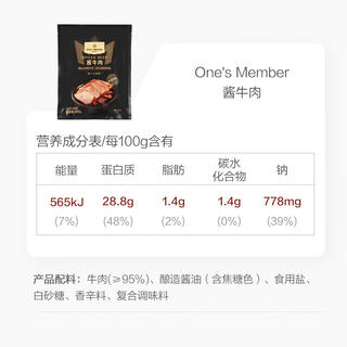 1号会员店 即食酱牛肉300g 30.86元 - 线报酷 1号会员店 即食酱牛肉300g 30.86元 - 线报酷
