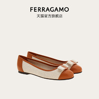 Salvatore Ferragamo 菲拉格慕 FERRAGAMO菲拉格慕女Vara蝴蝶结芭蕾舞平底鞋773231 ￥35