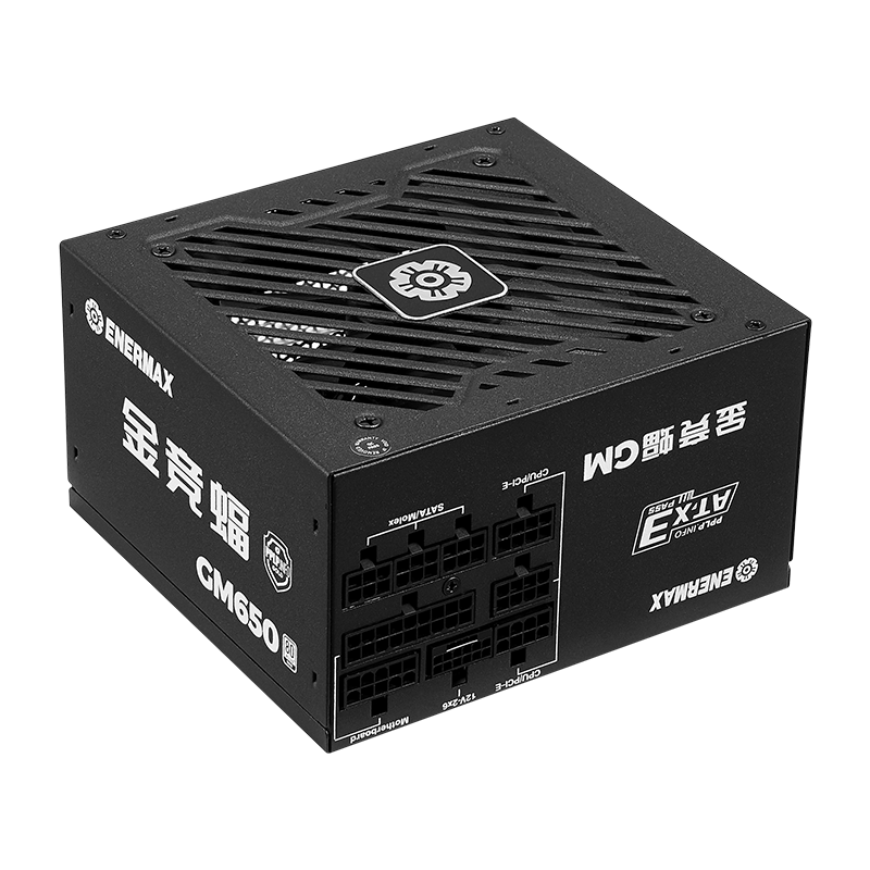 plus:安耐美 电源650W 金竞蝠GM650W ATX3.1电源 金牌全模 全日系电容/FDB风扇/五年保固 297.41元(需领券)
