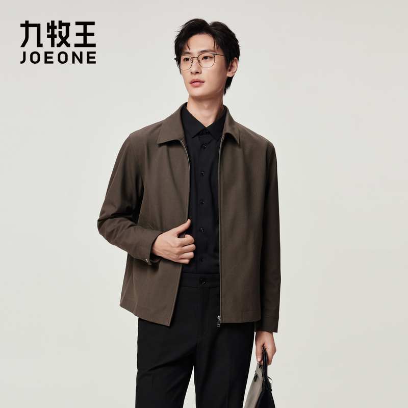 JOEONE 九牧王 男士商务休闲夹克 TJ2E504 648.58元