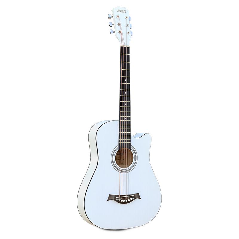 LZJ 蓝之吉 S-系列 民谣吉他 38英寸 白色 158元（需用券）