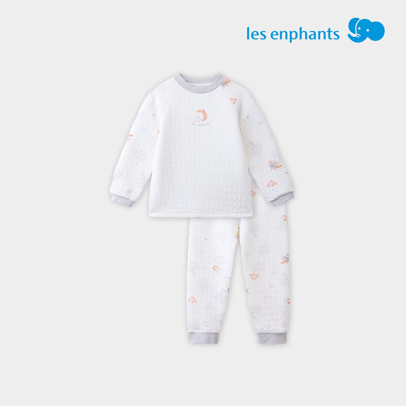 丽婴房 空气层 夹棉睡衣套装 56.81元（需用券）