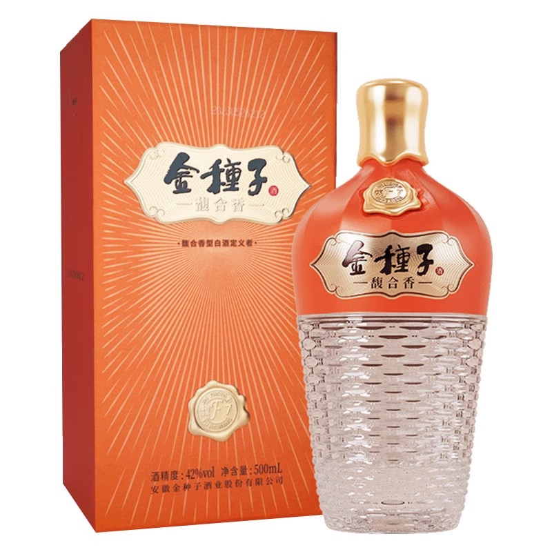 金种子 馥7 42%vol 馥合香型白酒 500ml 单瓶装 187.9元