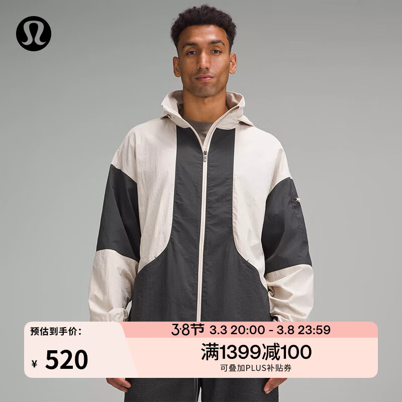 lululemon Lightweight 男士轻盈版宽松款夹克 *Foil LM3FCWS 520元