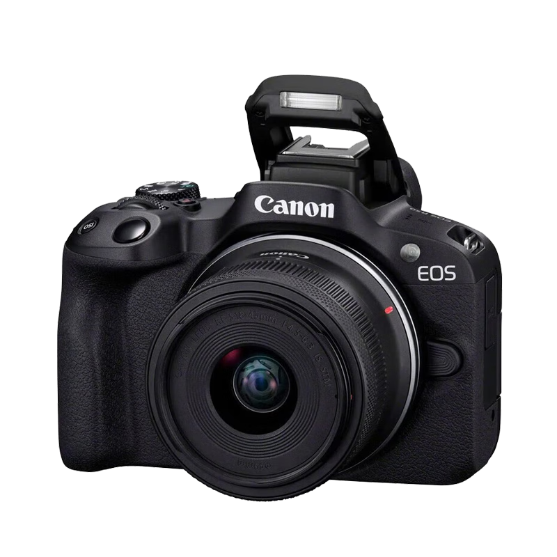 佳能（Canon）R50+RF-S18-45mm 旅行家用vlog视频 微单数码相机 黑色套机 4799.4元