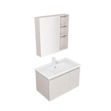JOMOO 九牧 A2721-15LD-1 极简浴室柜组合 珍珠白 80cm 1165.81元（需用券）