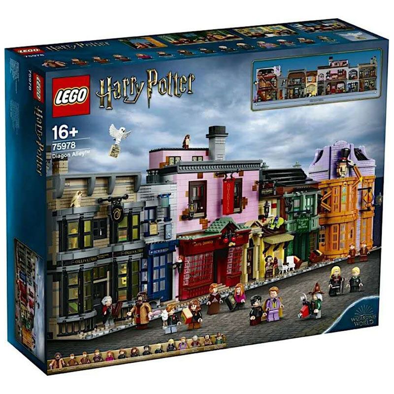 百亿补贴：LEGO 乐高 积木哈利波特拼装玩具75978对角巷 1889元