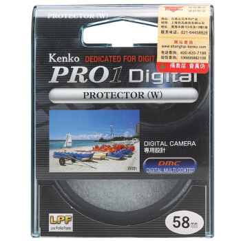 肯高 PRO1 Digital 58mm保护镜 112元