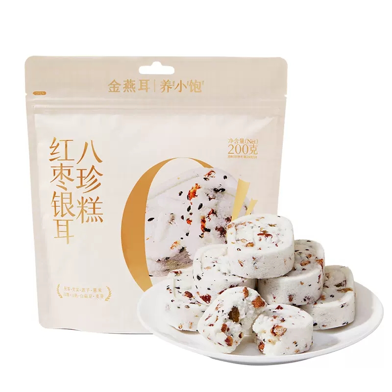 养小饱 红枣山药八珍糕 200g*1袋 5.9元包邮（需用券）