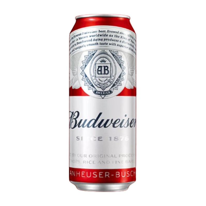 Budweiser 百威 经典醇正啤酒 450ml*18听罐装 61元（需用券）