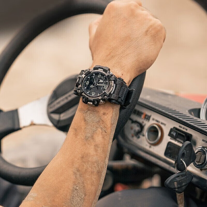 casio 卡西欧 g-shock系列 二代大泥王 男士太阳能六局电波腕表 gwg