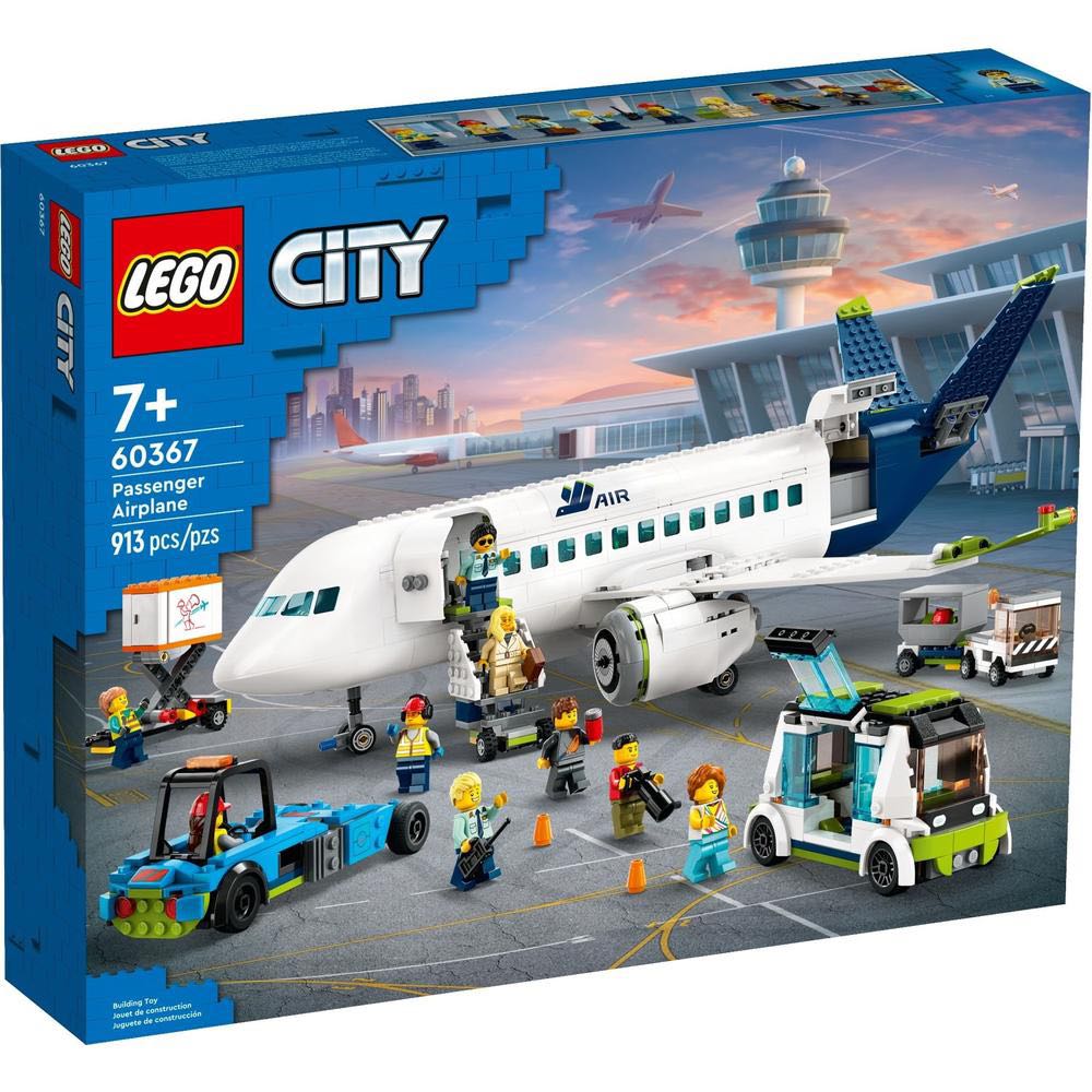LEGO 乐高 City城市系列 60367 客运飞机 596.1元（需用券）