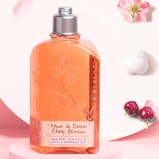 L'OCCITANE 欧舒丹 甜蜜樱花沐浴啫喱250ml 77元