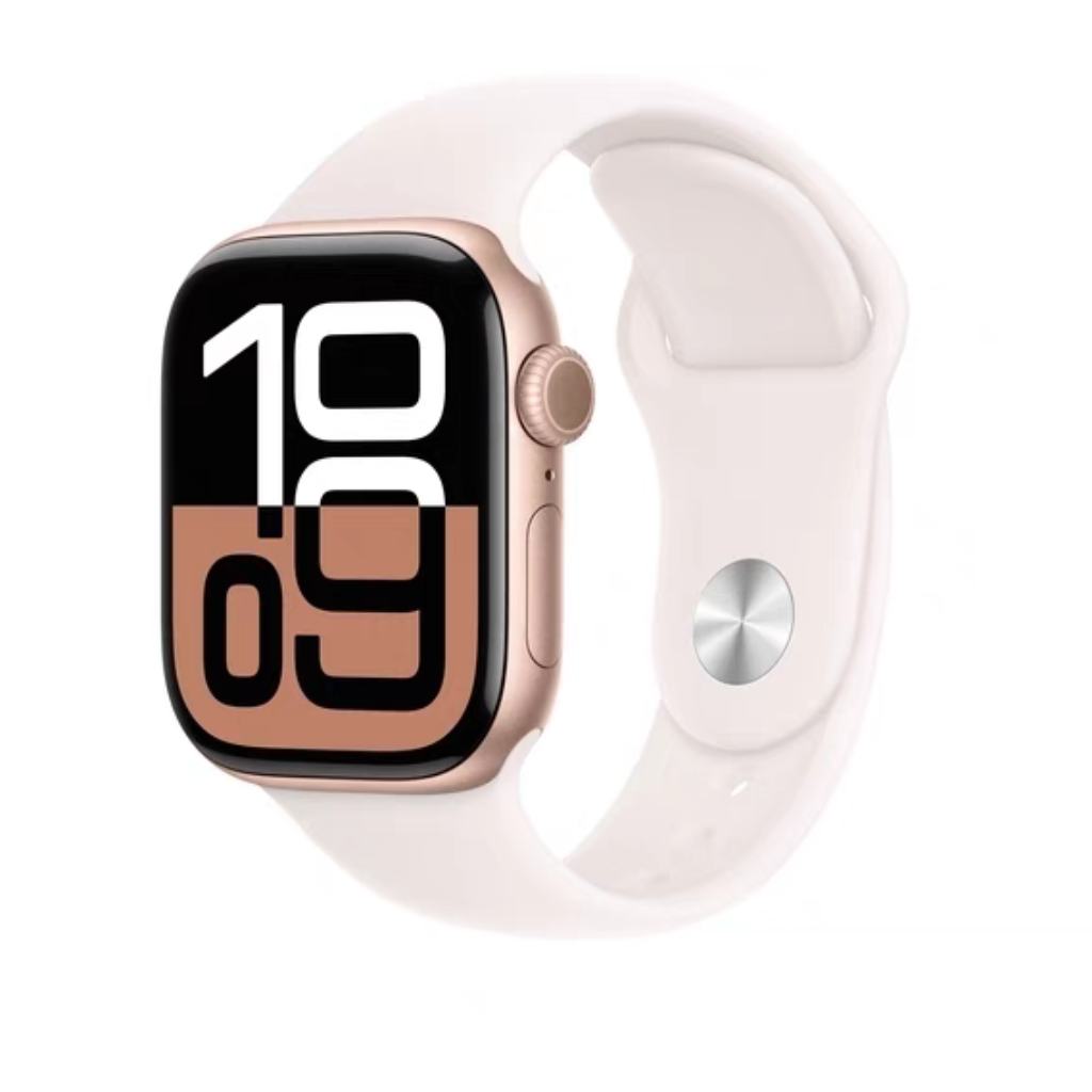 Apple/苹果 Watch Series 10 GPS 铝金属表壳橡胶表带 智能手表 42mm 1735.78元（淘金
