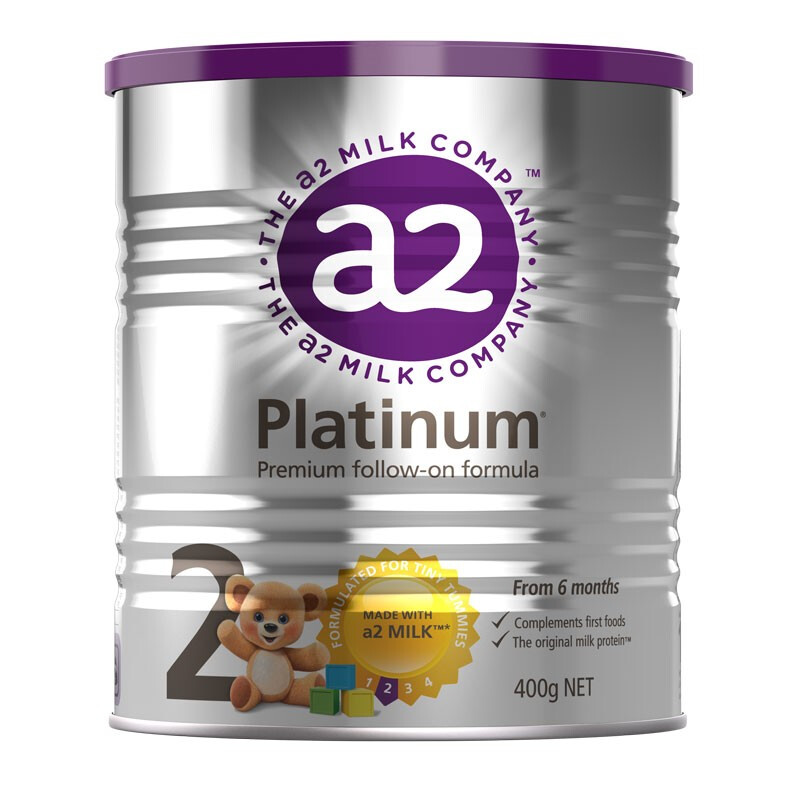 a2 艾尔 Platinum系列 较大婴儿奶粉 澳版 2段 400g 96.9元
