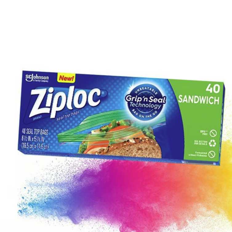 Ziploc 密保诺 抽取式保鲜袋 47.31元