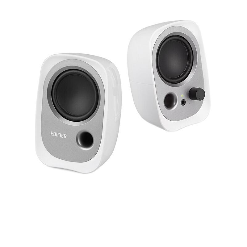 漫步者 R12U 2.0声道 桌面 多媒体音箱 白色 75元(需用券)