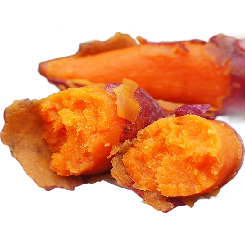 再降价：蜜红薯沙地地瓜 小薯香薯红苕 新鲜红薯3斤净重 单果150g+ 5.99元（