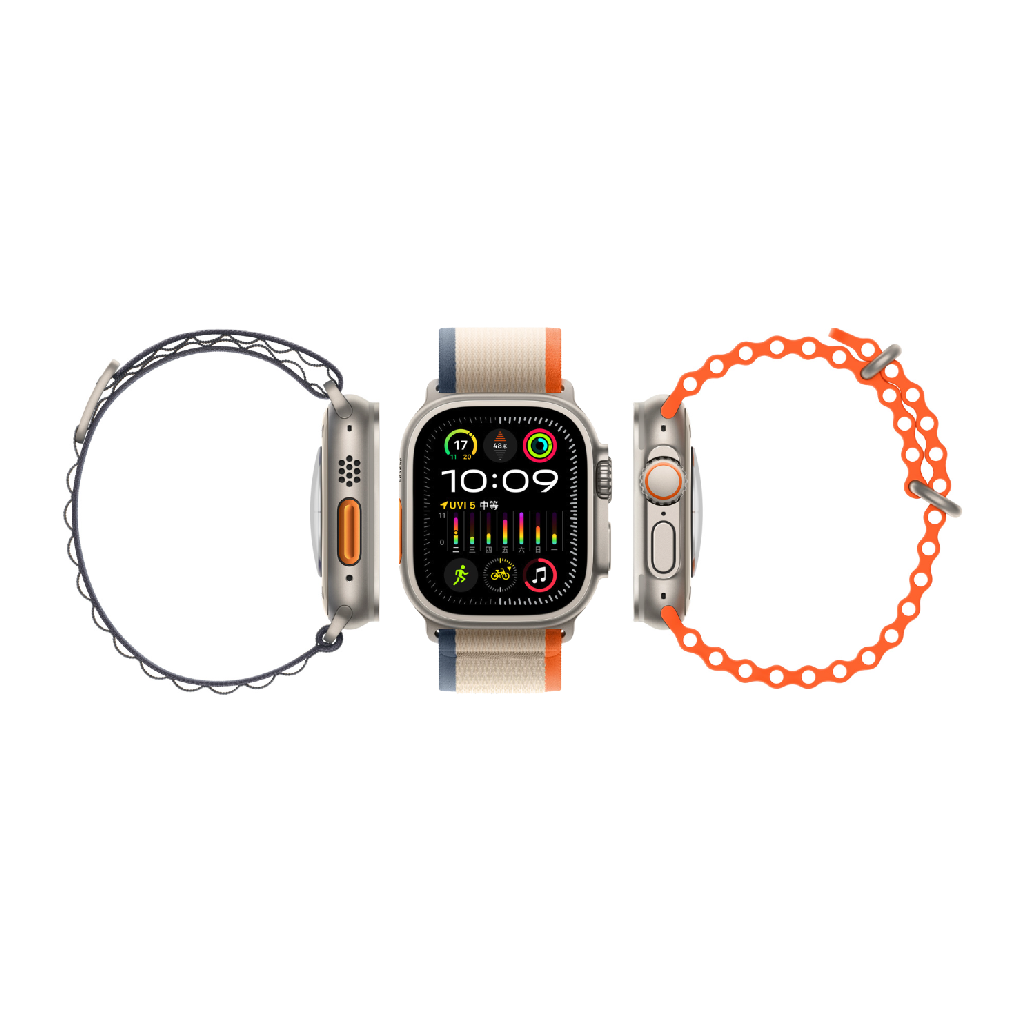 百亿补贴：Apple 苹果 Watch Ultra 2 智能手表 GPS+蜂窝版 49mm 橙色表带 5199元