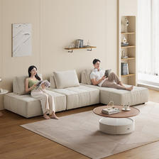 CHEERS 芝华仕 现代简约科技布艺沙发大中小户型客厅可移动组合沙发家具6306 