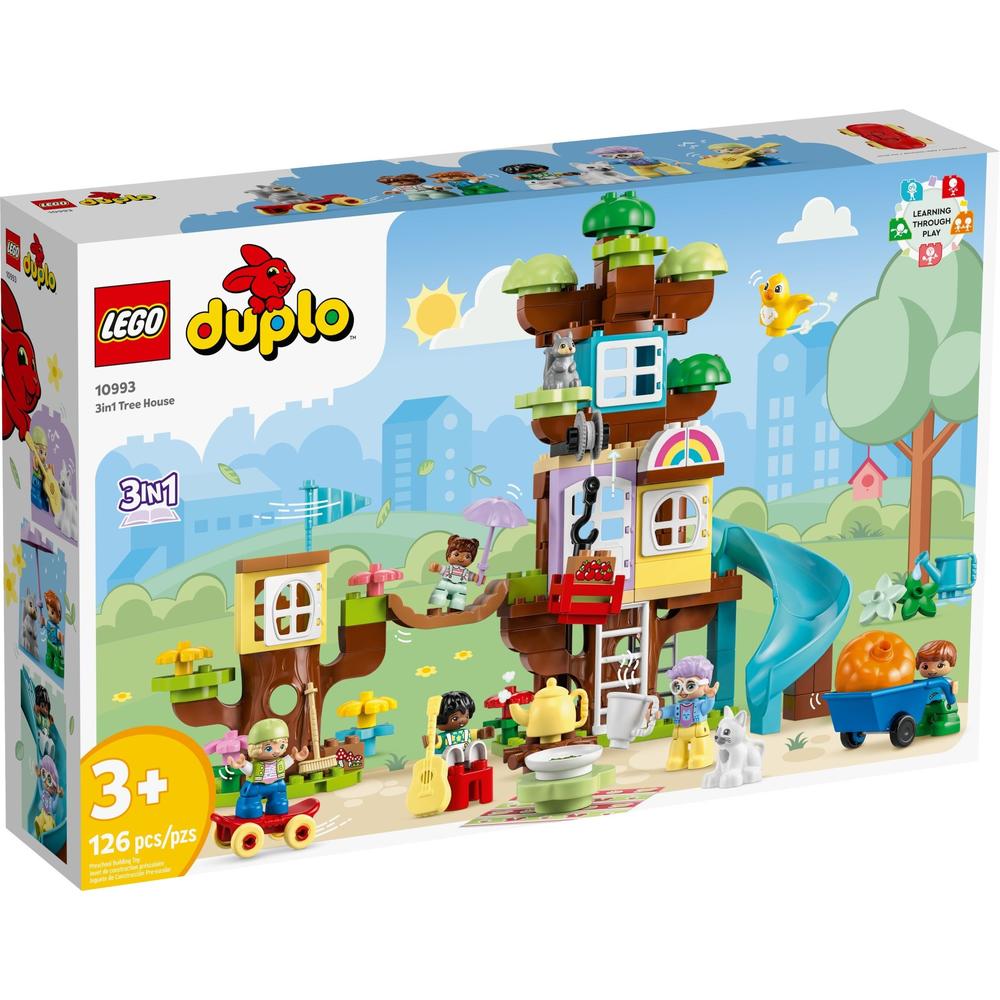 LEGO 乐高 Duplo得宝系列 10993 3合1创意树屋 454.41元