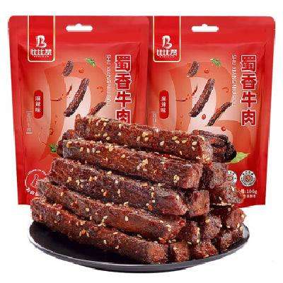 比比赞 手撕风干牛肉 100g 11.9元 包邮（多重优惠）