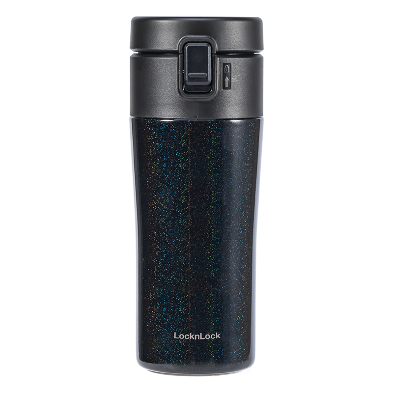 LOCK&LOCK One Touch系列 LHC3280BLK 保温杯 360ml 黑 49元